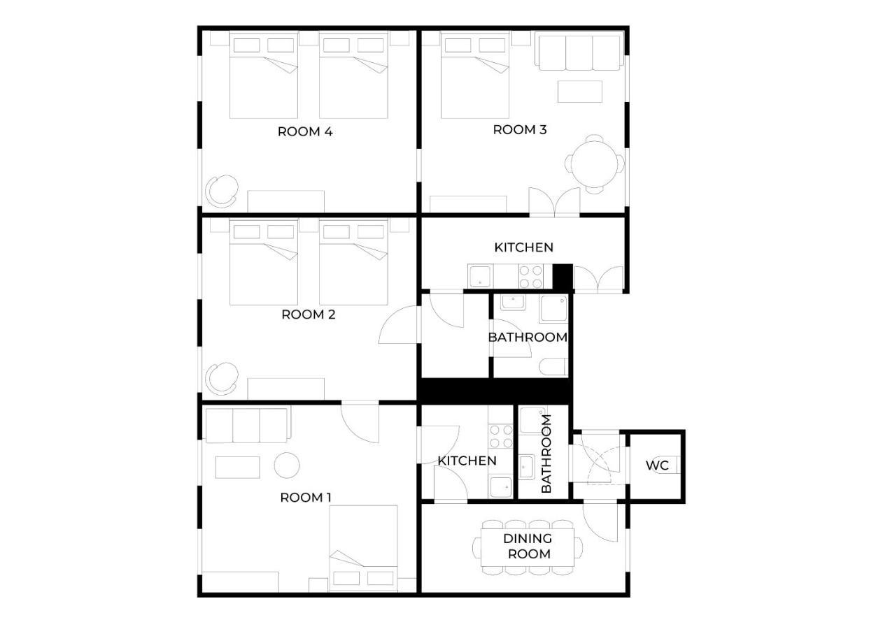 Apartment Spacious Apartment, 3 Min To U6 Metro